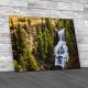 Waterfall At Yellowstone National Park Canvas Print Large Picture Wall Art