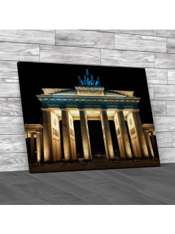 Brandenburg Gate Germany Canvas Print Large Picture Wall Art