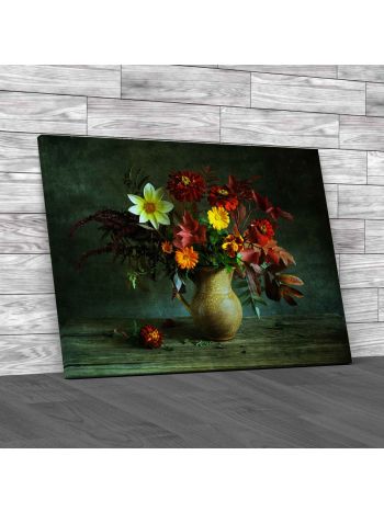 Bunch of Flowers Canvas Print Large Picture Wall Art