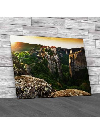The Varlaam Monastery Canvas Print Large Picture Wall Art