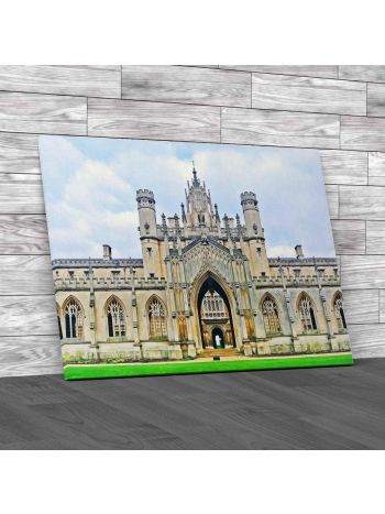 St Johns College Cambridge Canvas Print Large Picture Wall Art