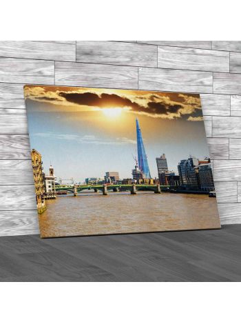 The Shard Canvas Print Large Picture Wall Art