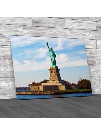 Statue Of Liberty 2 Canvas Print Large Picture Wall Art