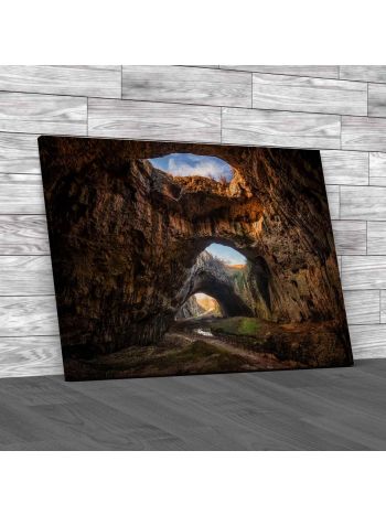 Devetaki Cave Bulgaria Canvas Print Large Picture Wall Art