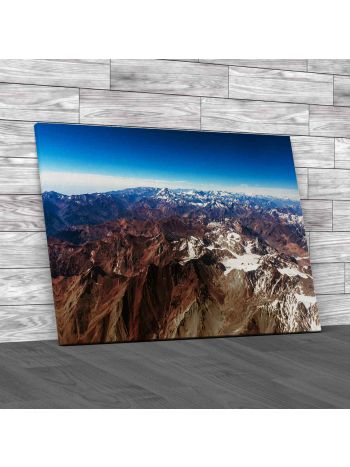 Andes Mountains Chile Canvas Print Large Picture Wall Art