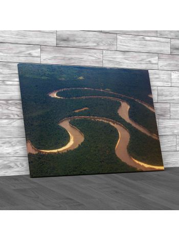 Amazon Of Peru Canvas Print Large Picture Wall Art
