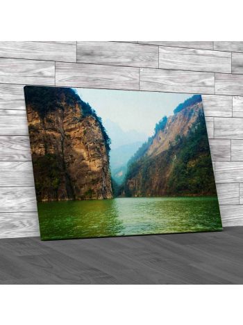 River Yangtze China Canvas Print Large Picture Wall Art