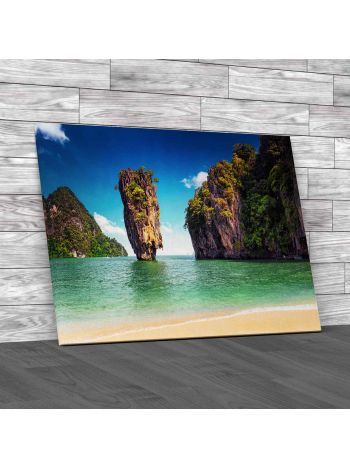 James Bond Island Phuket Thailand Canvas Print Large Picture Wall Art
