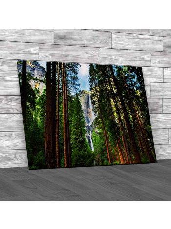 Yosemite Waterfalls Yosemite National Park Canvas Print Large Picture Wall Art