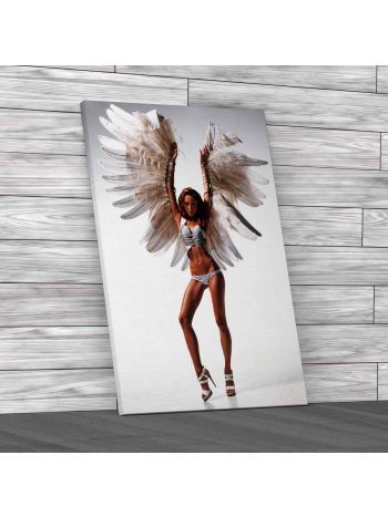 Sexy and Naughty Angel Canvas Print Large Picture Wall Art